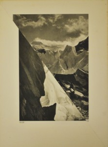  Chasm No. 7, 2015, collage, 11.7 x 16.5 in    